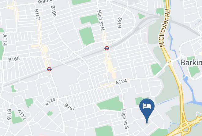 London - Becket Avenue Hotel Maps
