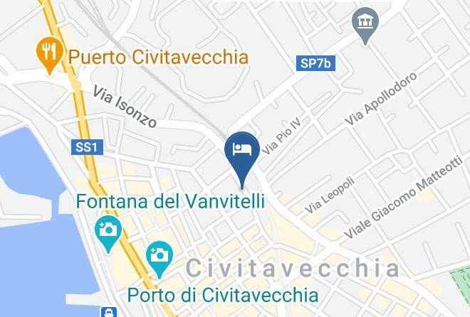 Bed An Breakfast Nei Pressi Del Porto Map
