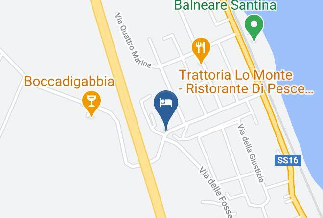 Macerata - Bed And Beakfast La Conchiglia Maps