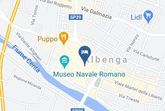 Savona - Bed And Break Sulle Ali Del Tempo Maps