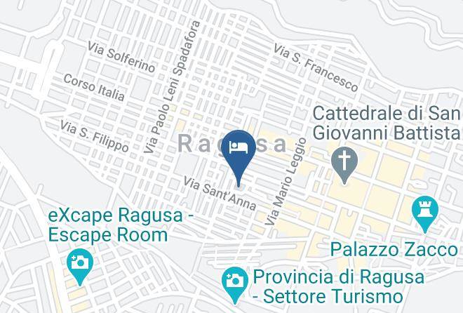 Ragusa - Bed And Breakfast A' Vanidduzza Maps