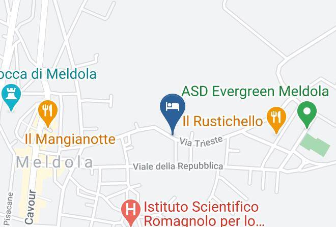 Forli - Bed And Breakfast Adele Via Trieste 39 Dormire Vicino Irst A Meldola Maps