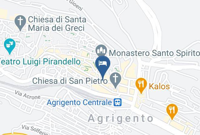 Agrigento - Marchese Sala B&b Agrigento Maps