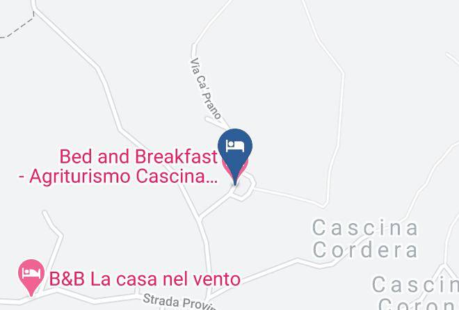 Alessandria - Bed And Breakfast Agriturismo Cascina Alberta Maps