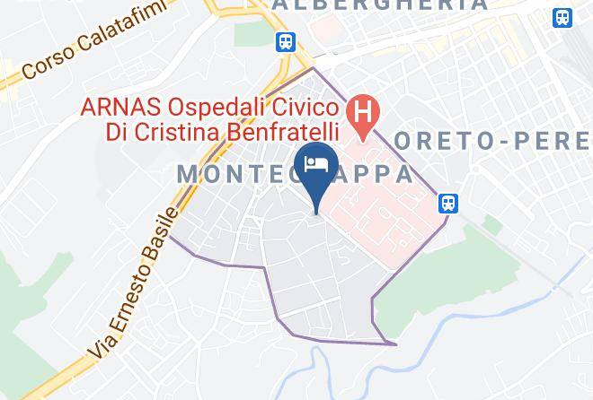Palermo - Bed And Breakfast Al Civico 10 Maps