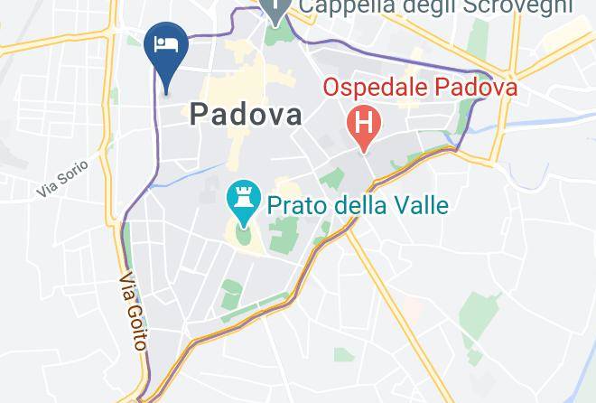 Padua - Bed And Breakfast Al Duomo Padova Maps