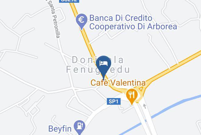 Oristano - Bed And Breakfast Al Rimedio Maps