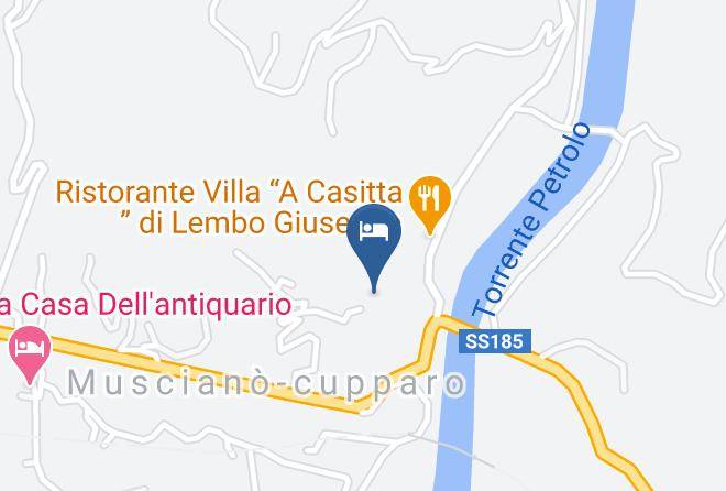 Messina - Bed And Breakfast Alcantara Natura Maps