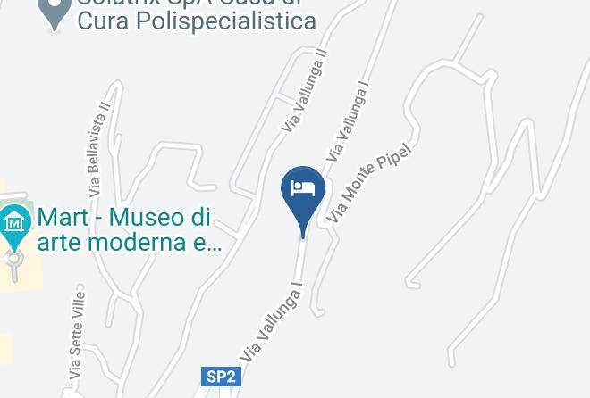 Trento - Bed And Breakfast Alle Vigne Maps