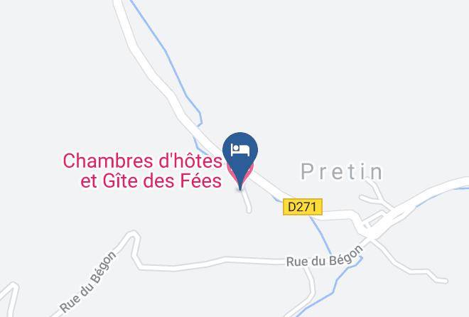 Jura - Chambres D'hotes Et Gite Des Fees Maps