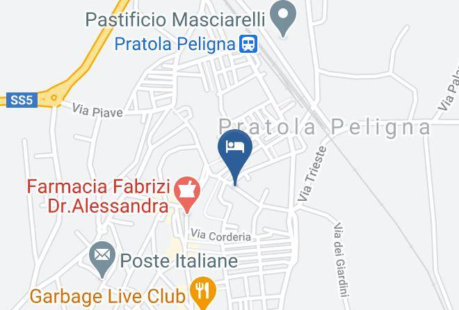 L Aquila - Bed And Breakfast Angolo Antico Maps