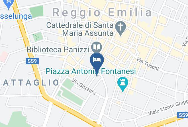 Reggio Emilia - Bed And Breakfast Anna&ricca Reggio Emilia Maps