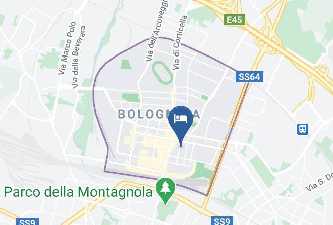 Bologna - Bed And Breakfast Arcobaleno Maps
