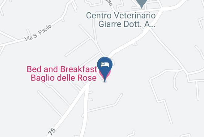 Catania - Bed And Breakfast Baglio Delle Rose Maps