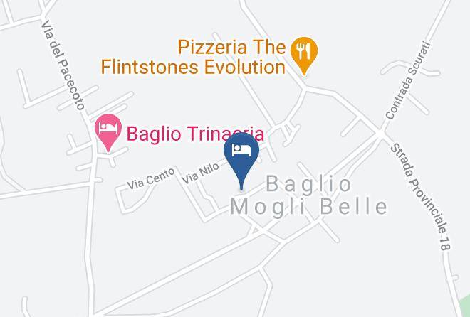 Trapani - Bed And Breakfast Baglio Mangiapane Maps