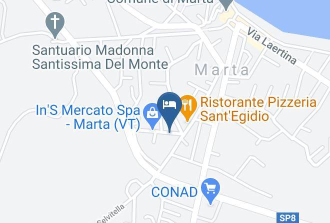 Viterbo - Bed And Breakfast La Baia Del Lago Maps