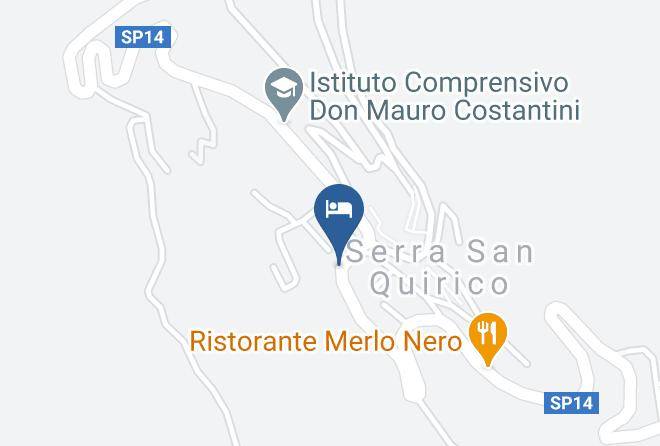 Ancona - Bed And Breakfast B&b Fontecorona Maps