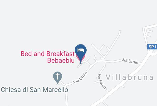 Belluno - Bed And Breakfast Bebaeblu Maps