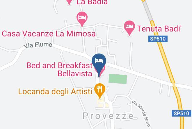 Brescia - Bed And Breakfast Bellavista Maps