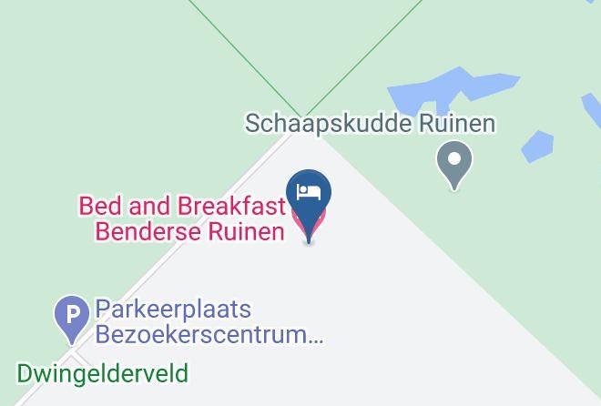 De Wolden - Bed And Breakfast Benderse Ruinen Maps