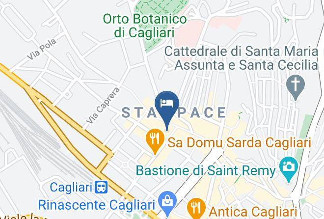 Cagliari - Bed And Breakfast Beni Benius Maps