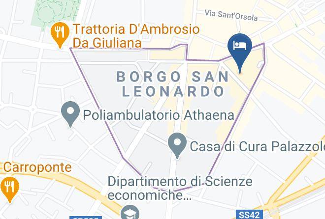 Bergamo - B&b Bergamo Sottosopra Maps