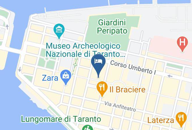 Taranto - Bed And Breakfast Borgo Due Mari Maps