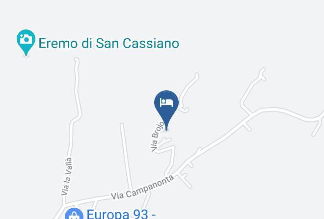 Vicenza - Bed And Breakfast Brojo Hill Maps
