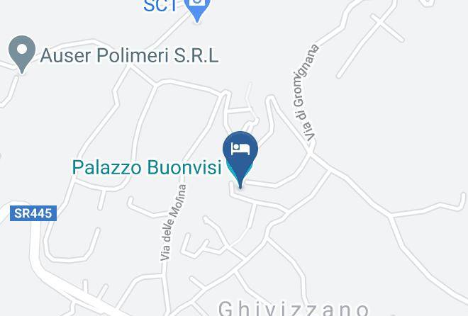 Lucca - Bed And Breakfast Buonvisi Maps