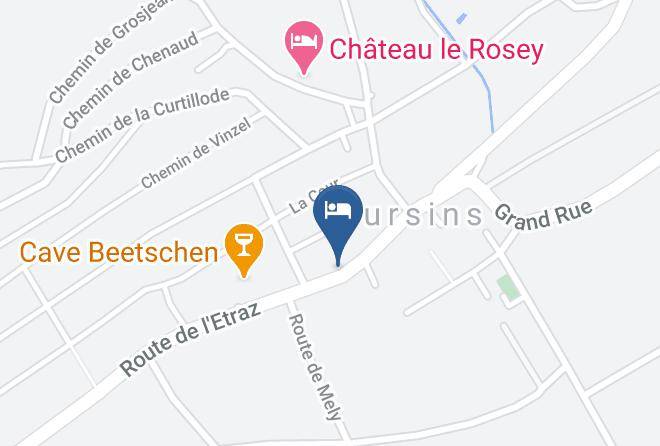 Nyon - Bed And Breakfast Bursins Hotel Maps