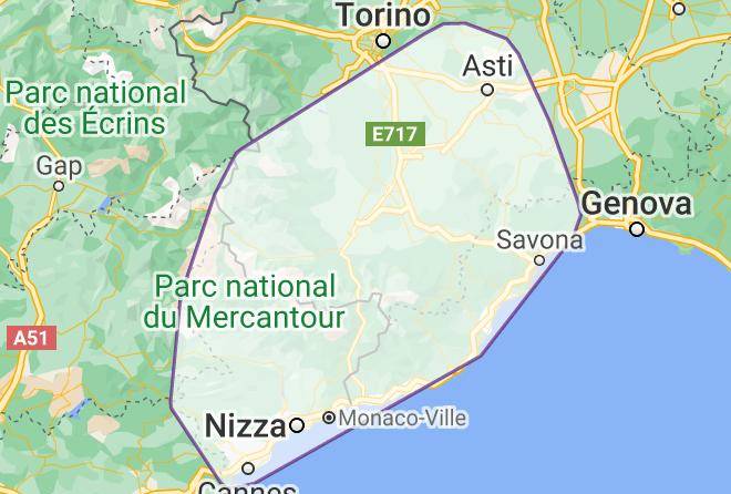Cuneo - Bed And Breakfast Ca D'pandin Maps