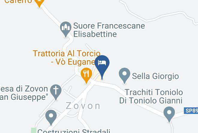 Padua - Bed And Breakfast Ca' Lauro Maps