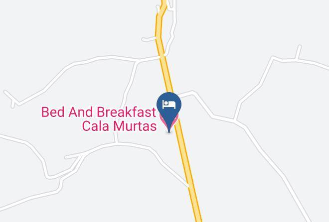 Province Of South Sardinia - Bed And Breakfast Cala Murtas Maps