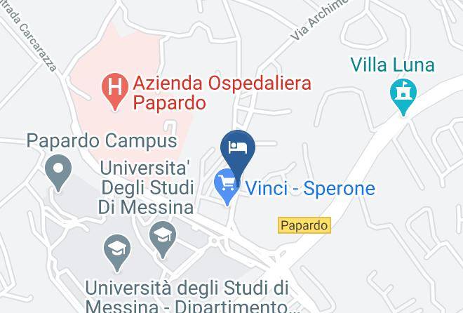 Messina - Bed And Breakfast Calantha Maps
