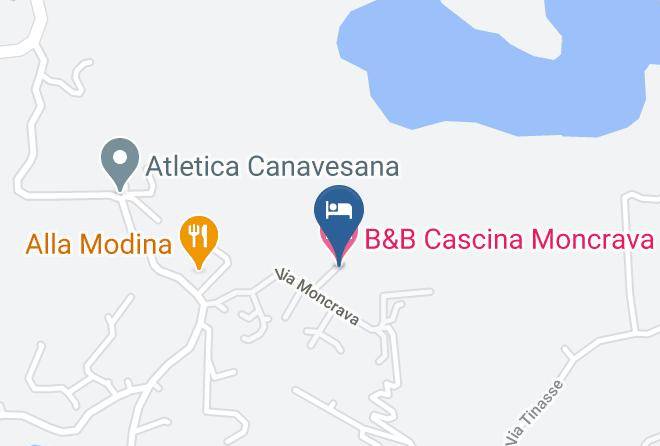 Turin - B&b Cascina Moncrava Maps