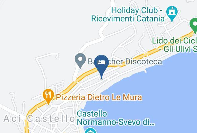 Catania - Bed And Breakfast Castello Maps