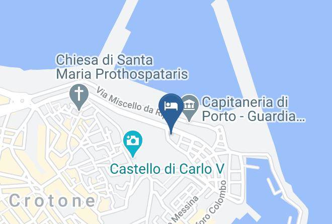 Crotone - Bed And Breakfast Castello Maps