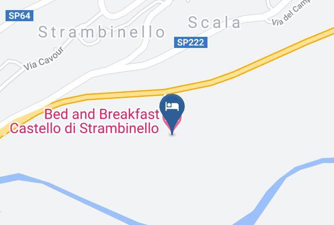 Turin - Bed And Breakfast Castello Di Strambinello Maps