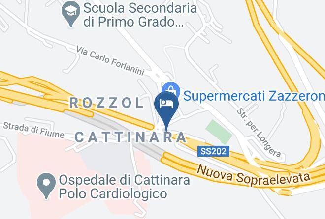 Trieste - Bed And Breakfast Cattinara Maps
