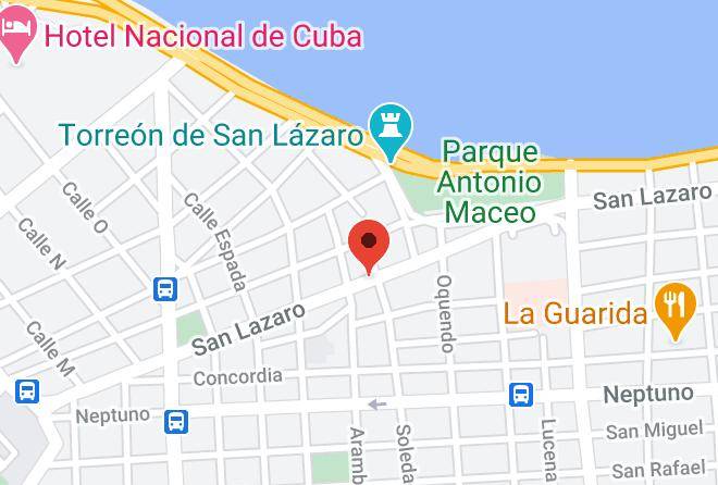 Centro Habana - Bed And Breakfast Central Havana Maps