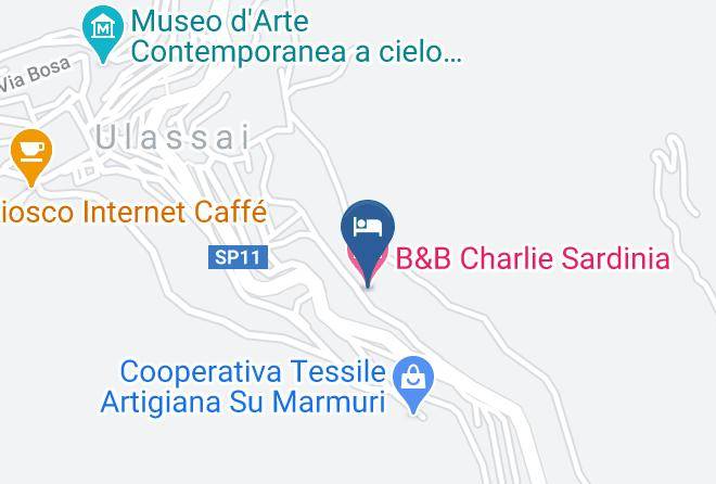 Nuoro - B&b Charlie Sardinia Maps
