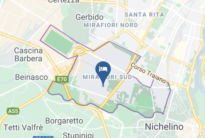 Turin - Bed And Breakfast Citta Giardino Maps