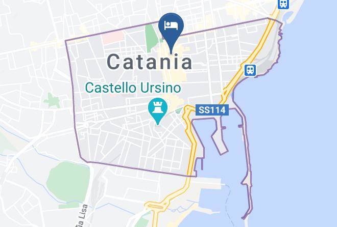 Catania - Bed And Breakfast City Fair Maps