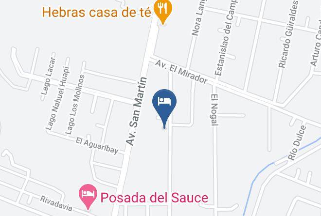 Calamuchita Department - Bed And Breakfast Clair De Lune Maps