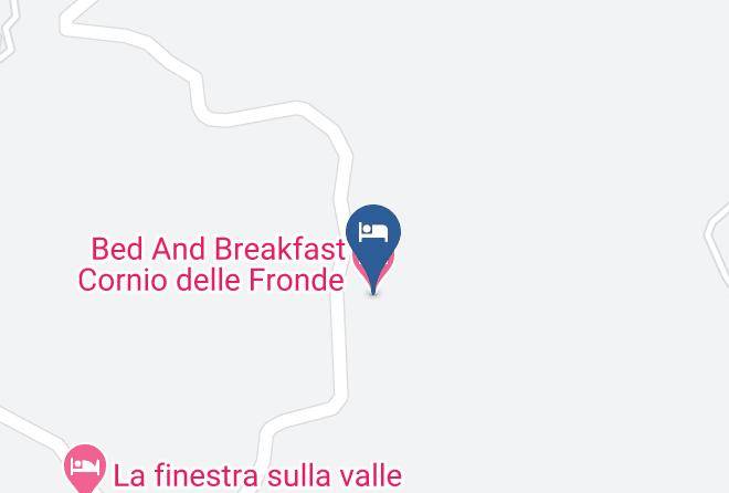 Pesaro And Urbino - Bed And Breakfast Cornio Delle Fronde Maps