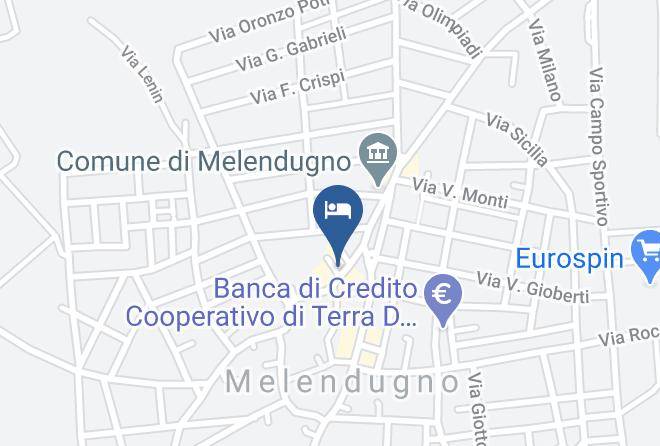 Lecce - Bed And Breakfast Corte Manzoni Maps