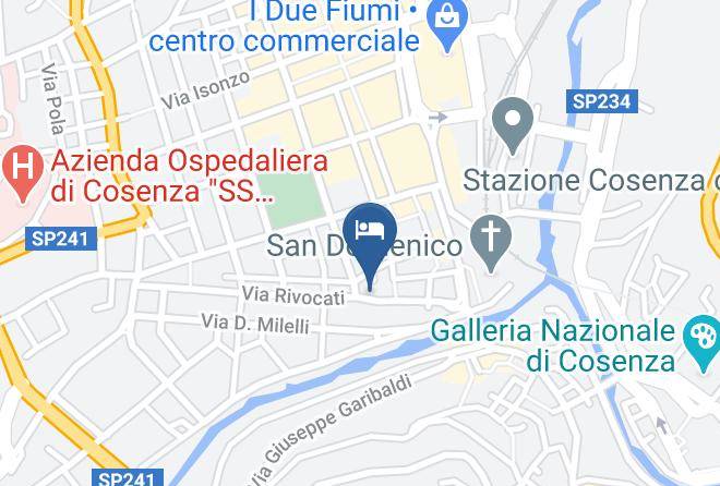 Cosenza - Bed And Breakfast Cosenza Maps