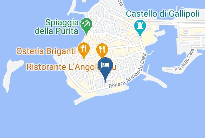 Lecce - Bed And Breakfast Corte Moline Maps