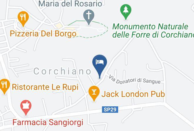 Viterbo - Bed And Breakfast Da Annita Di Zeno Maps