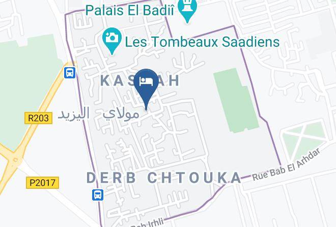 Marrakesh - Riad Dar Aida Maps